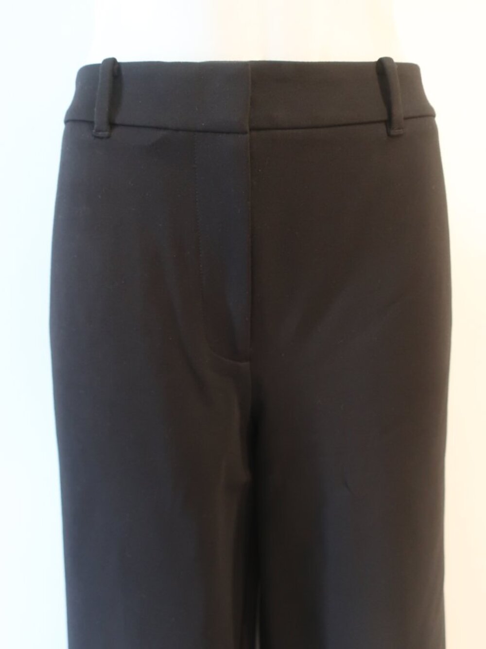 NWT Womens Boden Black Wide Leg Crop Pants 12R